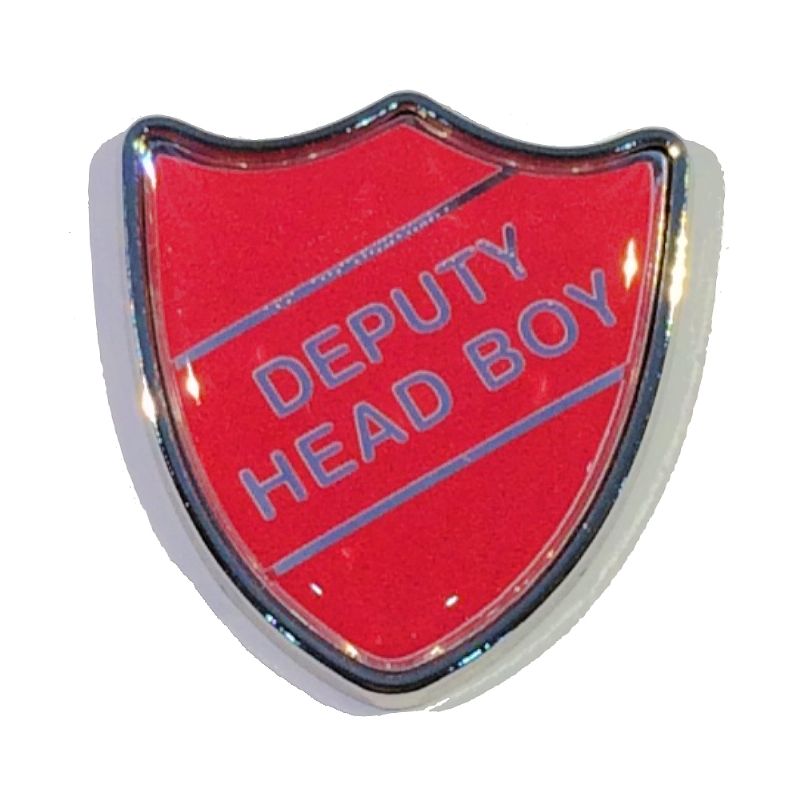 DEPUTY HEAD BOY shield badge